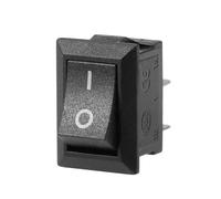 5/10/15Pcs Push Button Switch 10x15mm SPST 2Pin 3A 250V KCD11 Snap-in on/Off Rocker Switch 10MM*15MM NWPNLXEA(Nero,15pcs)