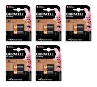 5 = 10 2 X CR123 123A CR123A DL123 Duracell-Pile Alcaline-DURALOCK piles au Lithium pour appareil Photo 3 V