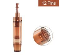 5/10/20/30/50/100pcs Électrique Derma Stylo F6s Cartouches D'aiguille Baïonnette Cartouches 9 12 36 42 Aiguille Nanoe Mts Micro Aiguilletage - Type 5pcs-12 Pins