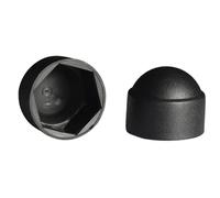 5/10/20/30/50pcs capuchon couvre écrou M3 M4 M5 M6 M8 M10 M12 M14 M16 M18 M20 M22 M24 noir blanc dôme Protection exposé hexagone plastique PE écrou boulon ( Color : Black , Size : M14X22X27mm (5pcs) )