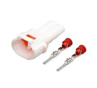 5/10/20/30 ensembles femelle/mâle/Kit complet Sumitomo MT090 2 broches mâle femelle blanc étanche connecteur automatique prise de moto 6187-2171 6180-2181 ( Color : Male set , Size : 5 Sets )