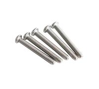 5/10/20/50 PIÈCES Hexagone À Douille Hexagonale Bouton Tête Ronde Allen Boulon Vis 304 A2 En Acier Inoxydable M2 M2.5 M3 M4 M5 M6 M8 M10 ISO7380(25mm,M2 50PCS)