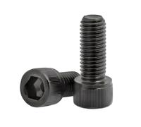 5/10/20/50pcs M2 .5 M3 M4 M5 M6 M7 M8 DIN912 Grade 12.9 vis à tête creuse hexagonale longueur: 40mm-50mm(50mm,M8 5pcs)