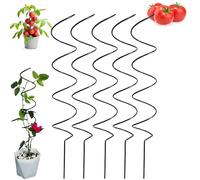 5/10/20 PCS Tomato Stakes and Supports, 15.8 in TomatoPlant Stakes, Spiral TomatoStakes, Tomato Wire Plant Support, TomatoPlant Support, GardenStakes for Plants (5PCS Spiral Tomato Stakes)