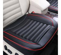 5/10/20PCS 50x50cm PU Cuir Couvre-Coussin de Chaise de Voiture Noir/Beige/Café Intérieur de Voiture Pad Mat - Beige 5pcs