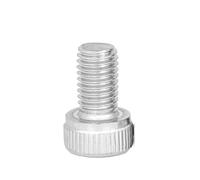 5/10/50/100 pièces DIN912 M1.6 M2 .5 M3 M4 M5 M6 M8 en acier inoxydable 304 vis à tête creuse hexagonale A1 longueur: 18mm-25mm(25mm,M5 10pcs)