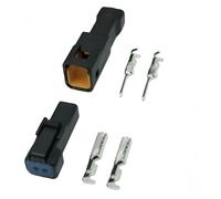 5/10 jeux de connecteurs Micro JS/T 2, 3, 4, 6 et 8 broches for voiture, connecteurs étanches, boîtier, fiches mâles et femelles avec bornes(A-2)