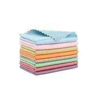 5/10 Pcs Wipe Efficient Kitchen Scale Washing Rags Clean Towel Cloths Home Tools Dish Cleaning(25x25cm 10pcs)