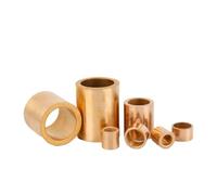 5/10 pièces, douille en laiton de diamètre intérieur 6 mm, métallurgie des poudres, palier en cuivre résistant à l'usure(6X10X6 10PCS)