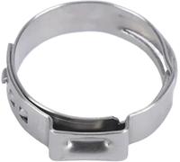 5-10 pièces en acier inoxydable 5.6mm à 60mm colliers de serrage oreille Mini Clips collier continu(45.3-48.5mm 5pcs)