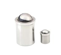 5~10 pièces M3 M4 M5 M6 M8 corps lisse étape en acier inoxydable piston à bille Push Fit piston à ressort à bille(10X13 5PCS)