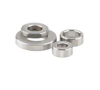 5-10 pièces Rondelle de douille sans filetage M8 en acier inoxydable, entretoise ronde creuse, longueur 2-20mm, 8.5x20x5mm (5pcs)