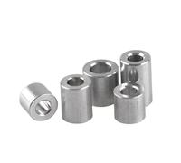 5/10 pièces rondelle Plate en Aluminium M3 M4 M5 M6 M8 M10 Hauteur 2mm à 30mm Douille en Aluminium Joint entretoise entretoises Non filetées (Size : M10 5pcs, Color : 25mm Thickness)