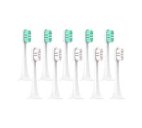 5/10 Tests De Pièces De Rechange, Compatibles Avec Mijia T300 T500 T700, 4 Couleurs Avec Poudre De Cuivre, For L'hygiène Orale(5Green 5Pink)