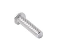 5-100 Pièces M3 M4 M5 M6 M8 M10 M12 Allen Tête Ronde 316 A4 Acier Inoxydable ISO7380 Six Pans Creux De Bouton Vis Boulon(12mm,100pcs M4)