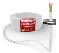 5-100m Câble Flexible H05VV-F 3G1,5 en PVC 3 Conducteurs MAS Premium