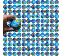 5-100Pcs Balles Anti-Stress de Globe, 6.3cm Mini Balle Antistress (30, Boule de Terre 6.3cm)