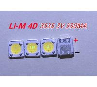 5-100PCS Pour L7-J Do-B articulation M SANXIN LED tout neuf 1W 3V 2W 6V 3535 2.4W cool blanc LCD rétro-éclairage application TV - Type Li-M 3535 4D 50PCS