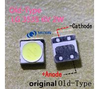 5-100PCS Pour L7-J Do-B articulation M SANXIN LED tout neuf 1W 3V 2W 6V 3535 2.4W cool blanc LCD rétro-éclairage application TV - Type Original 3535 5PCS