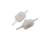 5/10Pcs 1208YD Push Button Switch DC 30V 1A Self Locking On Off Torch Flashlight Switch Switch Small Switch NWPNLXEA(Weiß,10Pcs)