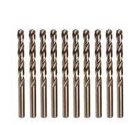 5/10Pcs Cobalt Drill Bits Set 1-13mm M35 for Stainless Steel Copper, Aluminum, Zinc Alloy HSSCo Twist Drill Bit Power Tools(6mm(10pcs))