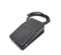 5/10pcs Footswitch Non-slip Momentary Pedal Foot Switch Power Controller 10A 220V AC SPDT On Off 1NO1NC Treadle Switch NWPNLXEA(1m cable,10PCS)