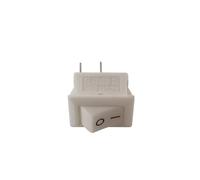 5/10Pcs KCD11 Rocker Switch 10x15mm 2Pin 3Pin Push Button Switch ON-OFF/ON-OFF-ON Boat Rocker Switch Black/White/Red NWPNLXEA(B straight 2pin,One Size)