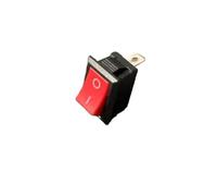 5/10pcs/lot KCD101 2 Pin 21x15mm Mini Push Button Switch SPST 6A 250V AC Snap-in On/Off Boat Rocker Switch 10A 250V Car Switch(Red,10pcs)