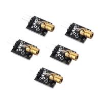 5/10pcs/lot KY-008 650nm Laser Sensor Module 6mm 5V 5mW Red Laser Dot Diode Copper Head(5pcs)