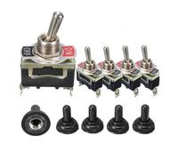 5/10pcs Lourd Voiture Bateau À Bascule Interrupteurs À Bascule 15A 250V 2Pin SPST SUR À Bascule MARCHE/ARRÊT avec Botte Imperméable à bascule à 2 positions commutateur