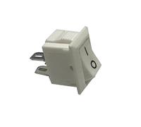 5/10Pcs Push Button Switch 10x15mm SPST 2Pin 3A 250V KCD11 Snap-in on/Off Rocker Switch 10MM*15MM Black Red and White NWPNLXEA(Weiß,One Size)