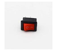 5/10Pcs Push Button Switch 10x15mm SPST 2Pin 3A 250V KCD11 Snap-in on/Off Rocker Switch 10MM*15MM Black Red and White NWPNLXEA(Rot,10pcs)