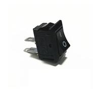 5/10Pcs Push Button Switch 10x15mm SPST 2Pin 3A 250V KCD11 Snap-in on/Off Rocker Switch 10MM*15MM Black Red and White NWPNLXEA(Nero,10pcs)