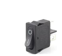 5/10Pcs Push Button Switch 21X9.5mm 2Pin 2 Position Rocker Switch KCD1 Snap-in on/Off Rocker Switch 6A 250V/10A 125V NWPNLXEA(2Pin Black Black,10PCS)