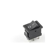 5/10Pcs Rocker Switch 2/3 Position 6PIN 6A/250V 10A/125V Electrical Equipment With Light Power Switch Boat Power Rocker Switch NWPNLXEA(2,10 PCS)