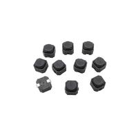 5/10Pcs Silent Tact Switch 6 * 6 * 5mm SMD Mute Push Button Switch Silicone Keypad Tact Switch Silicon Switches 6x6x5MM Touch Switch NWPNLXEA(10Pcs)