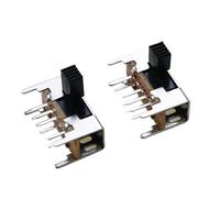 5-10PCS SK23D05 G6 Panneau PCB 8 Broches 3 Positions 2P3T DP3T Interrupteur à Glissière Bouton Latéral Interrupteur à Pied Droit Poignée Interrupteur à Bascule(10PCS AJ-A-B)