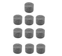 5 / 10pcs Tire de la buse de trous de canon en mousse et fabricants de mousse, buses universelles de 0,9 mm-1,1 mm et filtres de lance en mousse en maille High-density foam network 3.5g 10 pièces