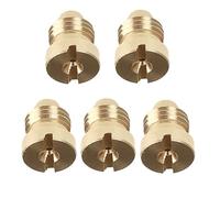 5 / 10pcs Tire de la buse de trous de canon en mousse et fabricants de mousse, buses universelles de 0,9 mm-1,1 mm et filtres de lance en mousse en maille Copper 1.1mm 5 pièces