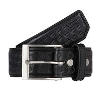 5.11 - Ceinture en Cuir, Motif : natté M Noir - Noir