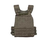 5.11 - Gilet Tactique Porte Plaque - Ranger Green - Grande Amplitude - Matériaux Légers - Poignée d’Extraction - Nylon