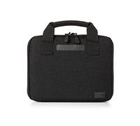 5.11 - Housse Pistolet Tactique - 3L - Modèle Single Pistol Case Noir 019 - Nylon 1050D Ultra Résistant - Zip Verrouillable YKK - Rembourrée - Rangement Chargeurs - Sac Arme de Poing