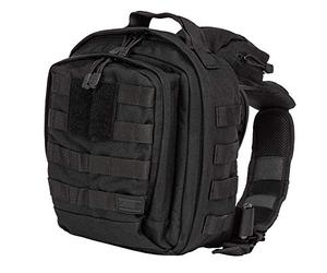5.11 - Sac Bandoulière Tactique Homme Femme - Sac de Poitrine MOAB 6 - Nylon Imperméable - Système MOLLE - Sacoche Multifonction EDC - Randonnée Trekking Voyage Camping Cyclisme - Résistant & Compact