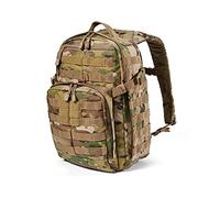 5.11 Tactical, Rush 12 2.0 Backpack, Zaino Militare con Standard Molle, Scomparto Nascosto, Tasca Notebook, Piccolo da 24l, MOD. 56562, Colore Mimetico Multicam