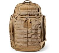 5.11 Tactical, Rush 72 2.0 Backpack, Zaino Militare con Standard Molle, Scomparto Nascosto, Tasca Notebook, Grande da 55l, MOD. 56565, Color Canguro