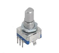 【5-1PCS】Encodeur rotatif 20 positions 360 degrés EC11 5 broches poignée longue 15 mm potentiomètre numérique sans interrupteur(5PCS)