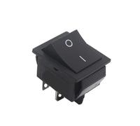 【5-1PCS】KCD4 Interrupteur à bascule marche/arrêt 6 broches avec LED 4 16A 250V 220V T85 20A Petit 6 broches 4 broches Lumière for 2 positions 220 230V Lampe 10A(4Pin Red Light,3PCS)