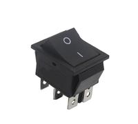 【5-1PCS】KCD4 Interrupteur à bascule marche/arrêt 6 broches avec LED 4 16A 250V 220V T85 20A Petit 6 broches 4 broches Lumière for 2 positions 220 230V Lampe 10A(6Pin Green Light,3PCS)