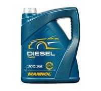 Mannol Huile moteur 15W-40 Diesel / pour essence – 5 L (1x5)