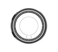5,2 cm de diamètre compatible avec boîtier de protection, noir | Cadre de protection en métal polymère avec découpes de boutons pour un usage quotidien, boîtier de montre de 52 mm de
